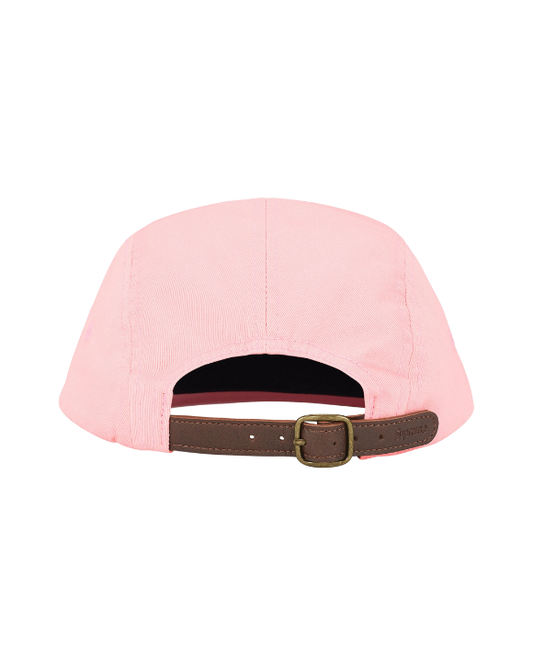 Washed Chino Twill Camp Cap Pink