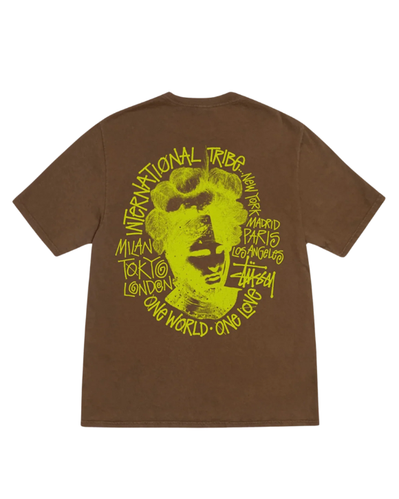 Camelot Pig Dyed Tee Brown