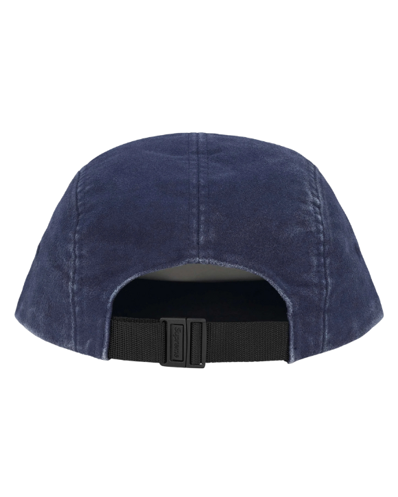 2 Tone Moleskin Camp Cap Navy Orange