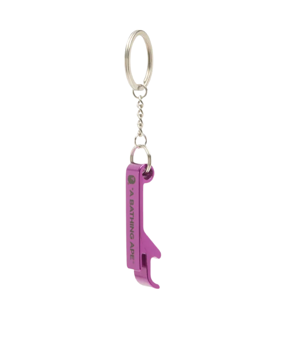 Bottle Opener Keychain Purple