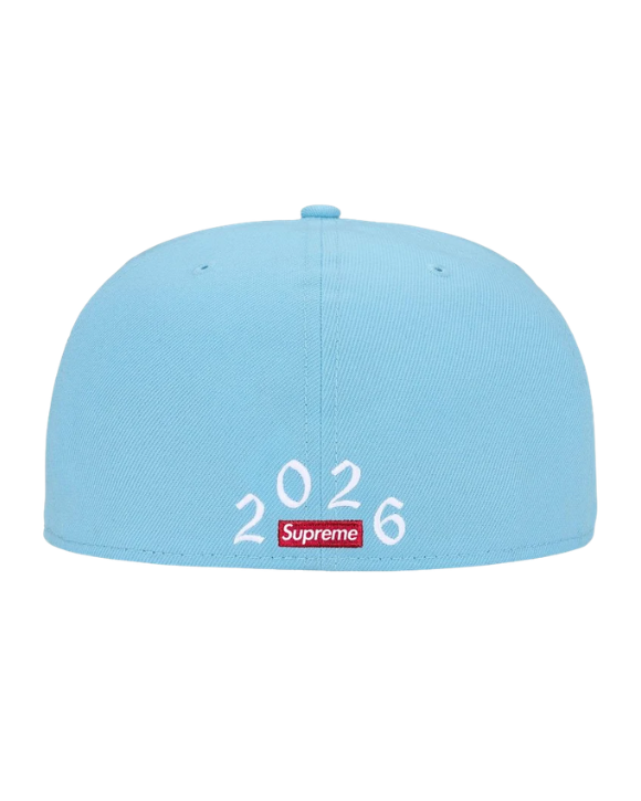 Supreme New Era 59FIFTY Devil S Logo Light Blue