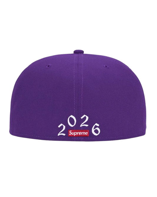 Supreme New Era 59FIFTY Devil S Logo Purple