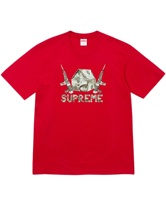 Supreme Origami Tee Red