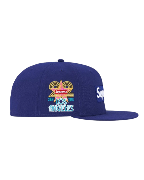 Supreme Shop Box Logo New Era Light Navy Los Angeles