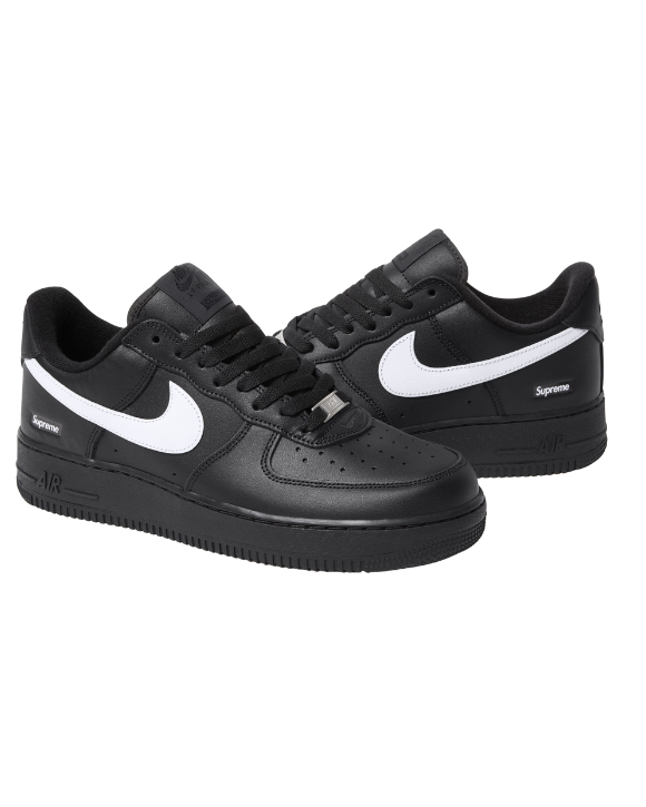 Air Force 1 Supreme Black White