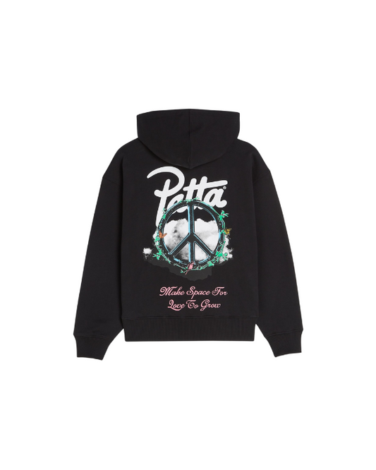 Xerox Peace Hoodie Black