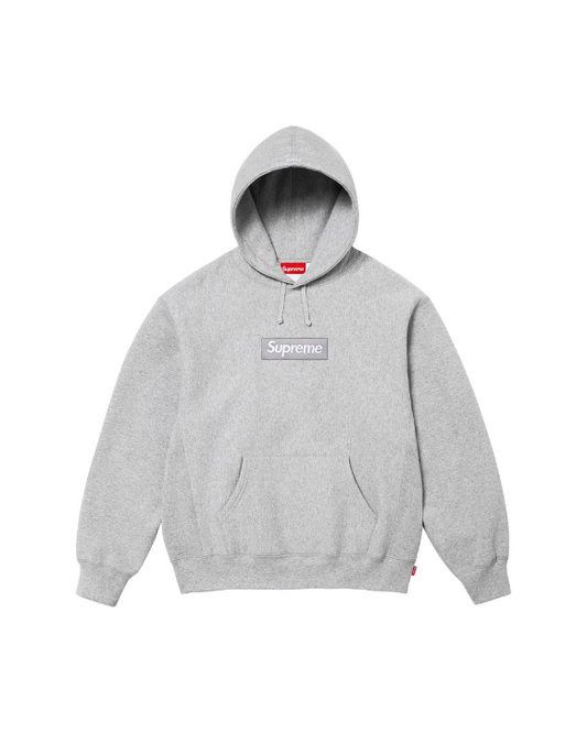 Box Logo Hoodie FW24 Grey