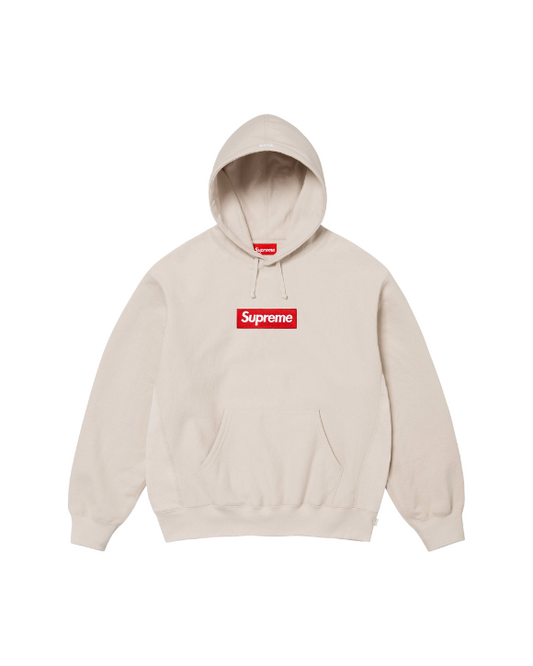 Box Logo Hoodie FW24 Stone