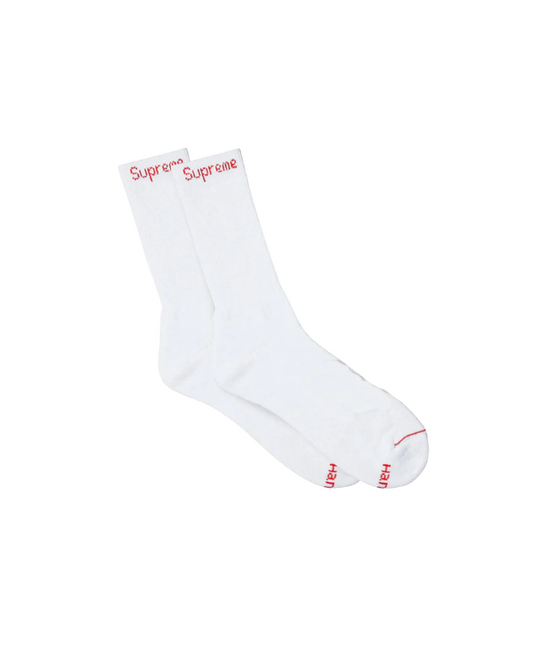Hanes Socks White
