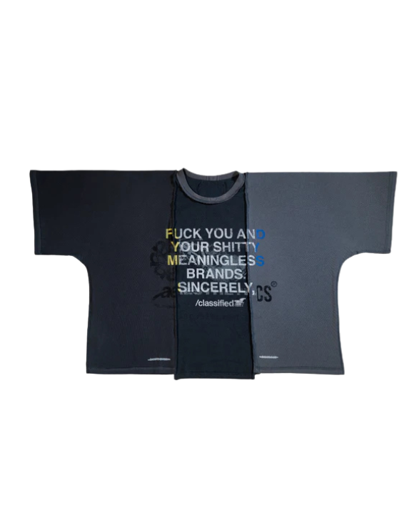 Classified Statement Tee (Reversible)