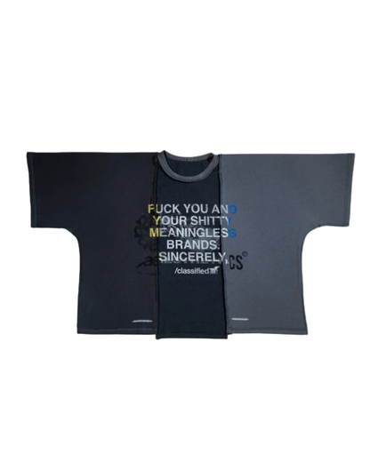 Classified Statement Tee (Reversible)