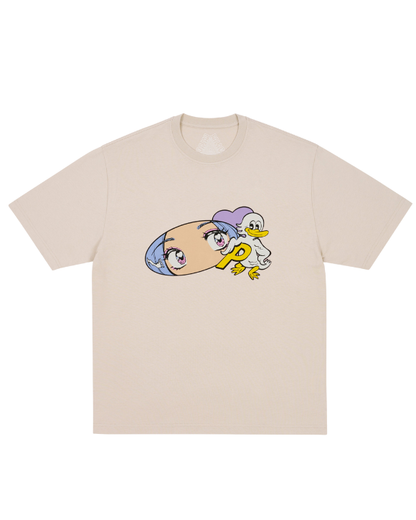 Rear View T-Shirt Stoney Grey