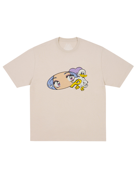 Rear View T-Shirt Stoney Grey