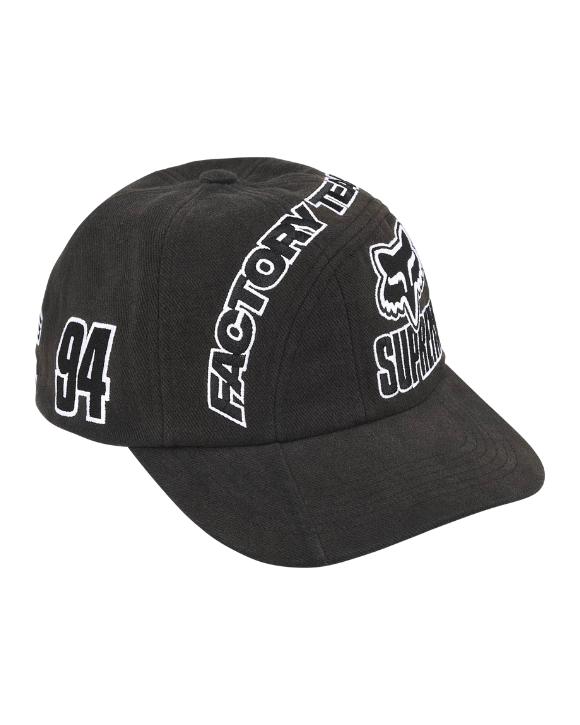 Fox Racing 6 Panel Black FW25