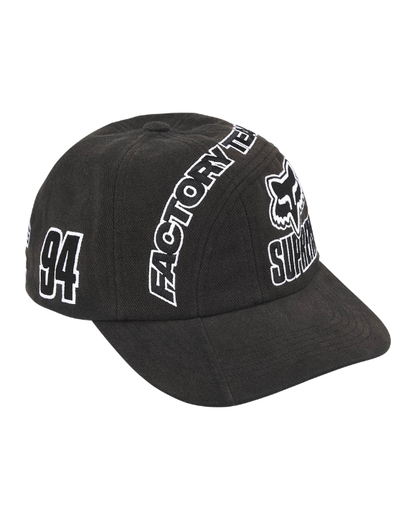 Fox Racing 6 Panel Black FW25