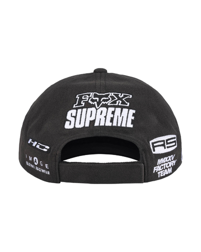 Fox Racing 6 Panel Black FW25