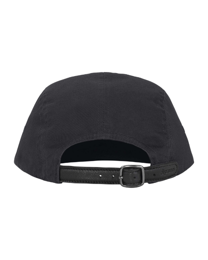 Washed Chino Twill Camp Cap Black