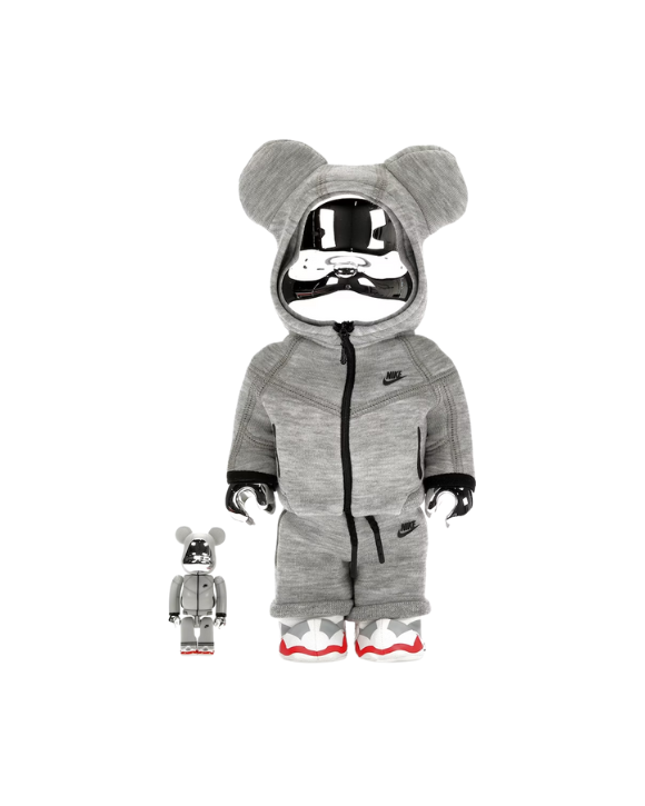 Bearbrick Nike Tech Fleece N98 100% & 400%