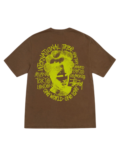 Camelot Pig Dyed Tee Brown