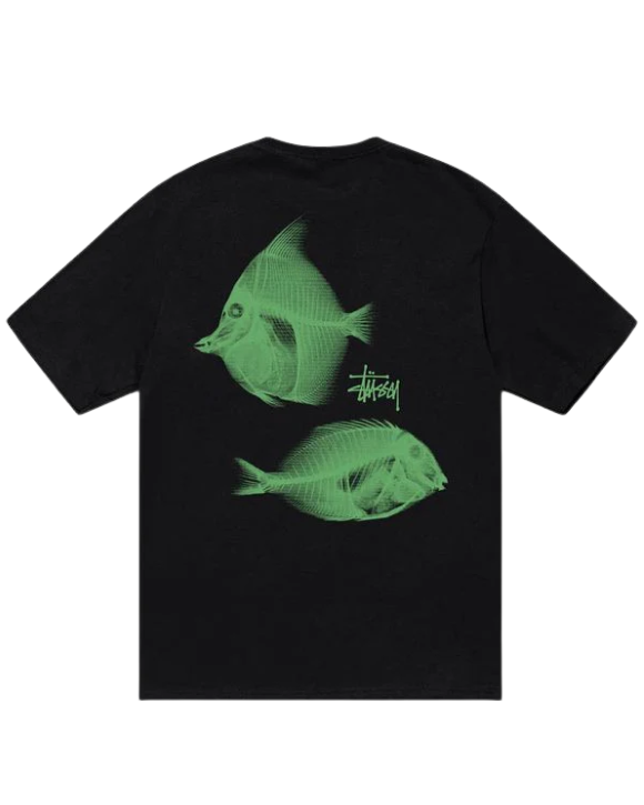 X-Ray Fishin Tee Black