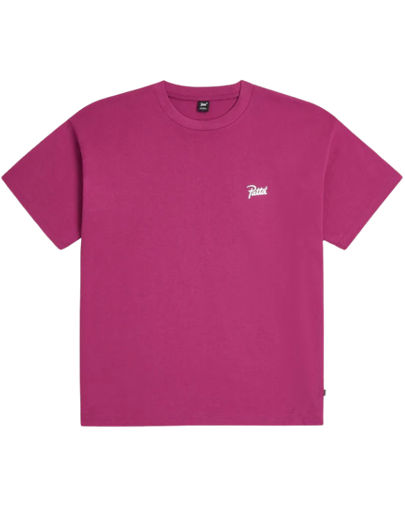 Script Logo Tee Boysenberry