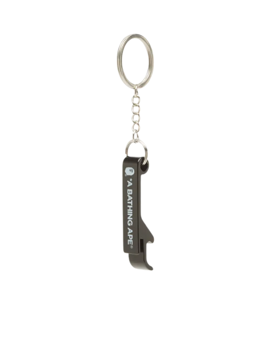 Bottle Opener Keychain Black