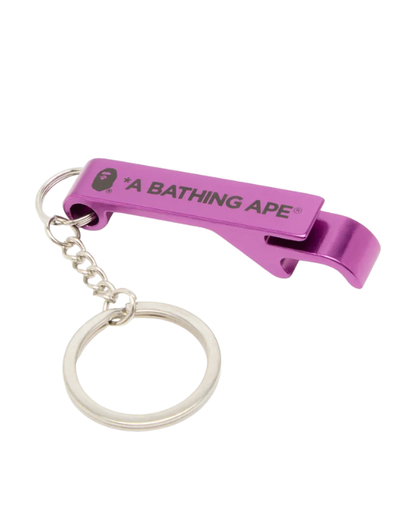 Bottle Opener Keychain Purple