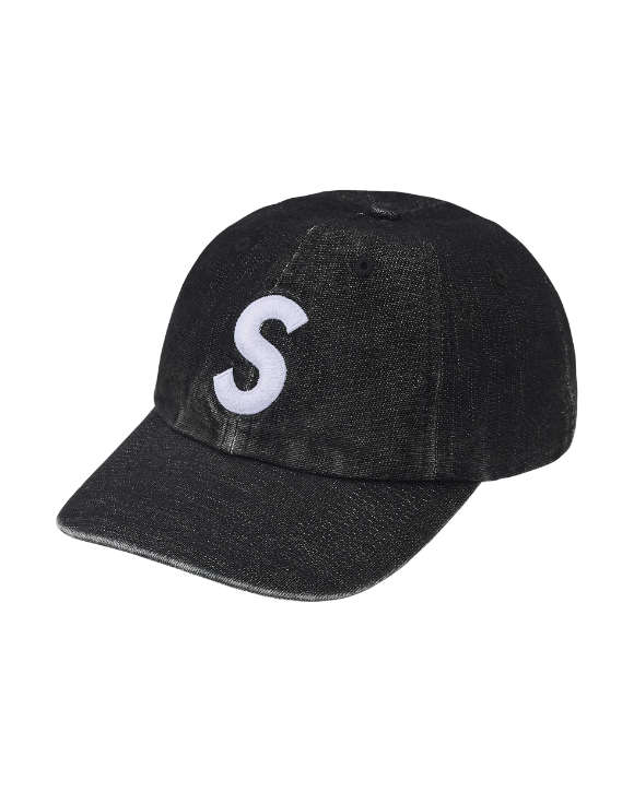 Supreme Cordura Denim S Logo 6-Panel Black SS25