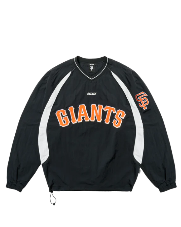 Palace x San Francisco Giants Shell Crew Black