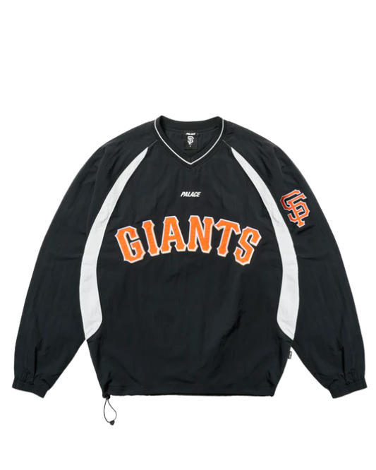 Palace x San Francisco Giants Shell Crew Black