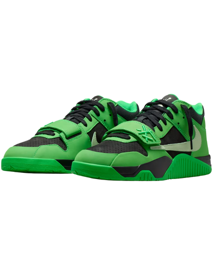Travis Scott Jordan CJ1 T-Rexx Green Spark colorway verde
