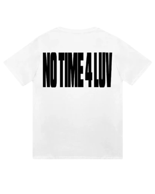 Corteiz No Time 4 Luv Tee White