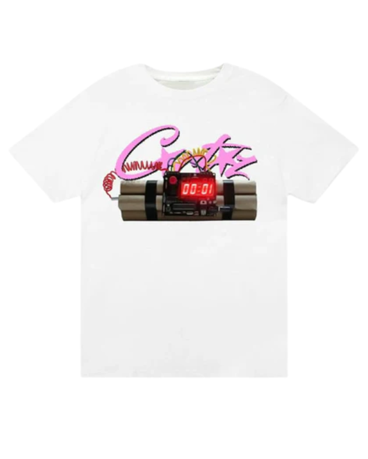 Corteiz No Time 4 Luv Tee White