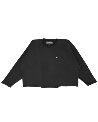 Classified Basics Black Longsleeve Tee (Reversible)