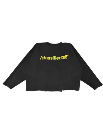 Classified Basics Black Longsleeve Tee (Reversible)