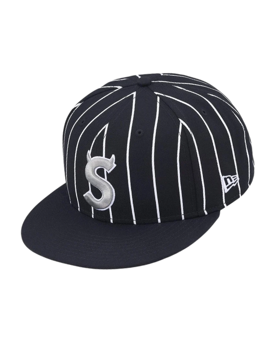 Supreme New Era 59FIFTY Devil S Logo Stripe