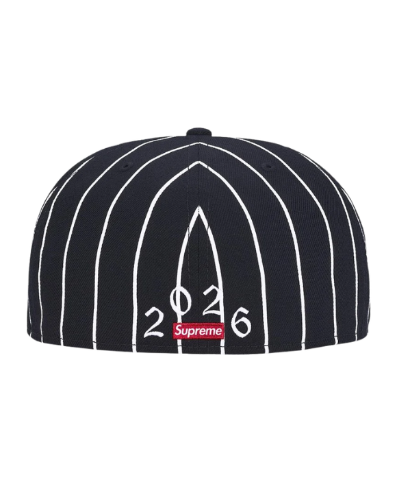 Supreme New Era 59FIFTY Devil S Logo Stripe