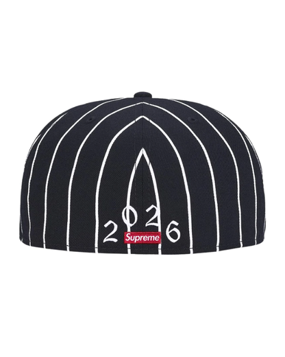Supreme New Era 59FIFTY Devil S Logo Stripe