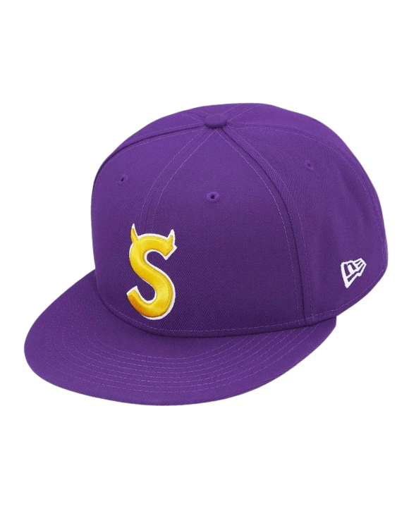 Supreme New Era 59FIFTY Devil S Logo Purple