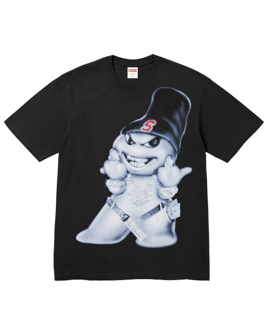 Snowman Tee Black