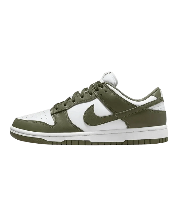Nike Dunk Low W Medium Olive White zapatillas streetwear lifestyle