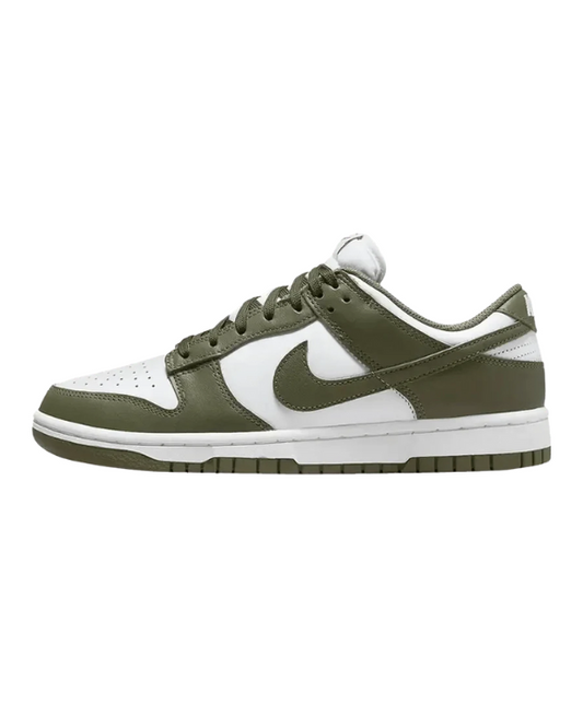 Nike Dunk Low W Medium Olive White zapatillas streetwear lifestyle