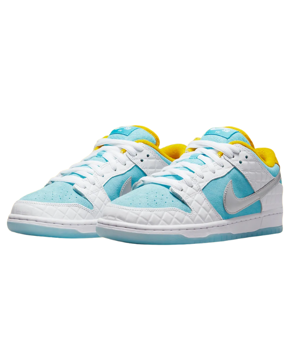Nike SB Dunk Low FTC Lagoon Pulse vista lateral